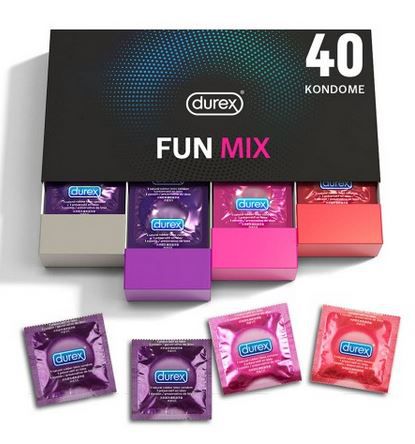 DUREX Fun Explosion Kondome Mix zu 4 Sorten