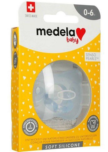 MEDELA baby Schnuller Soft Uno Silic.transp.0-6 M.